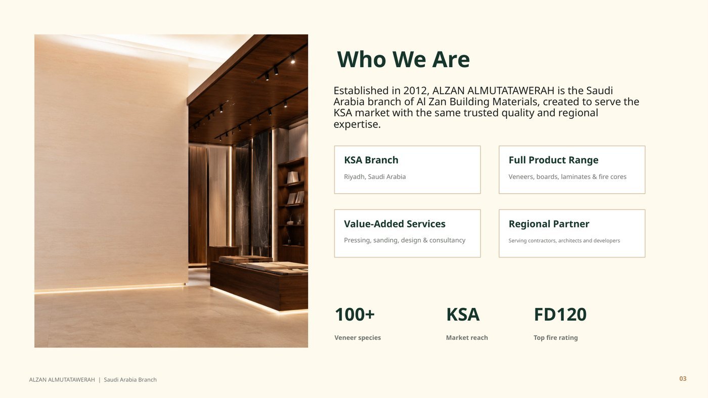 Who we are from company profile